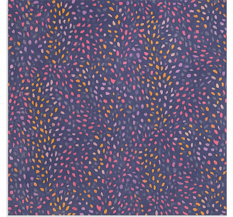 Rulou geam căsătorie model floral abstract - TenStickers