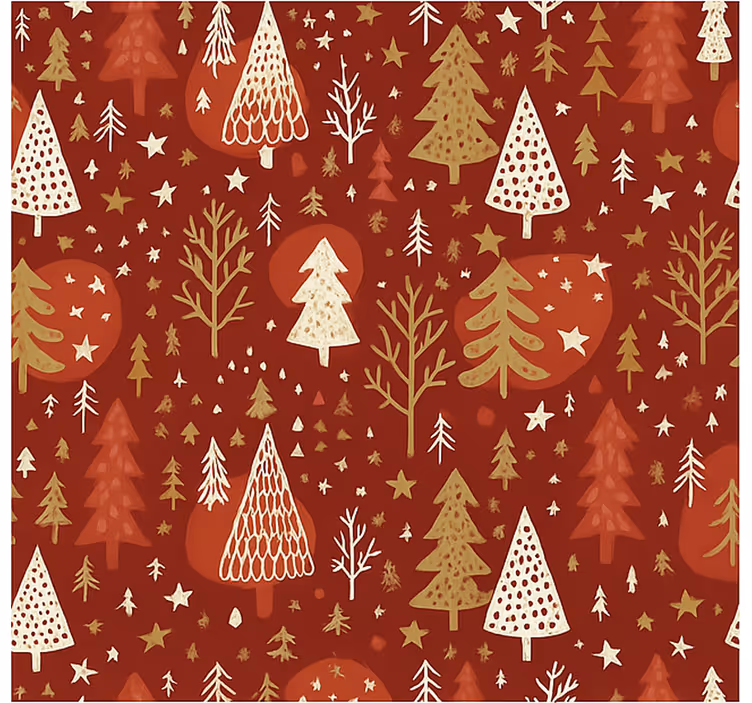 Rulou geam salon icoane festive verzi - TenStickers