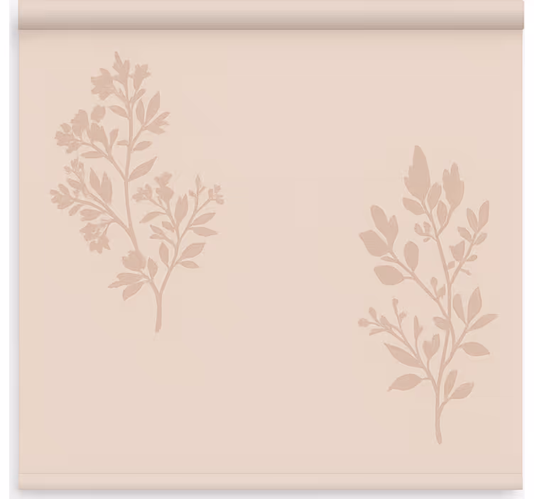 Rulou geam birou roz-bej transparent - TenStickers