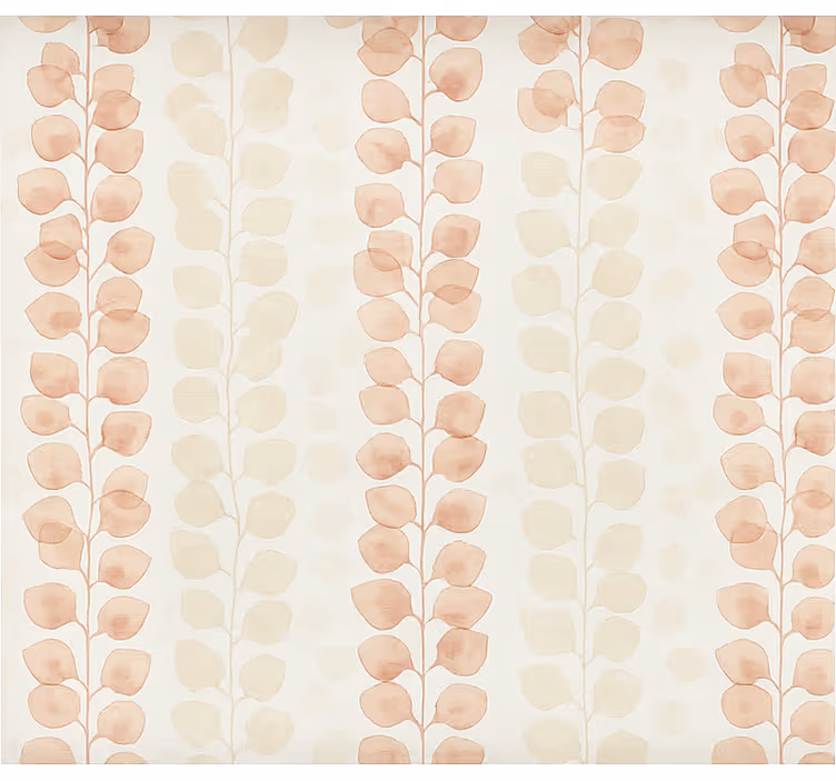 Rulou geam birou petale florale roz - TenStickers