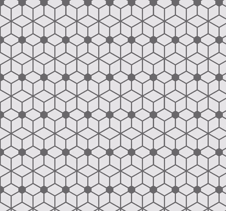 Rulou geam baie aranjament plăci hexagonale - TenStickers