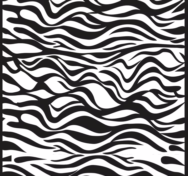 Rulou geam birou model dungi zebra - TenStickers