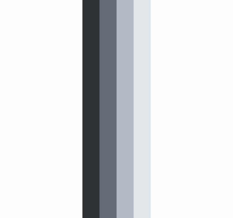 Rulou geam birou dungi verticale gri elegante - TenStickers