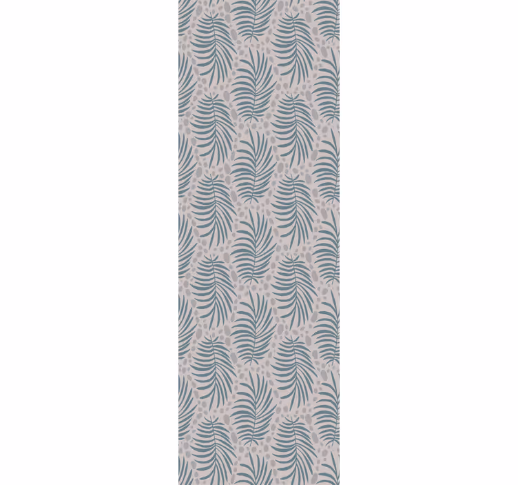 Rulou geam cantină frunze de palmier tropicale - TenStickers
