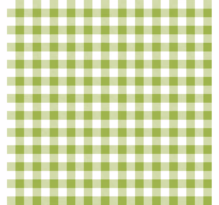 Rulou geam cantină model carouri gingham - TenStickers