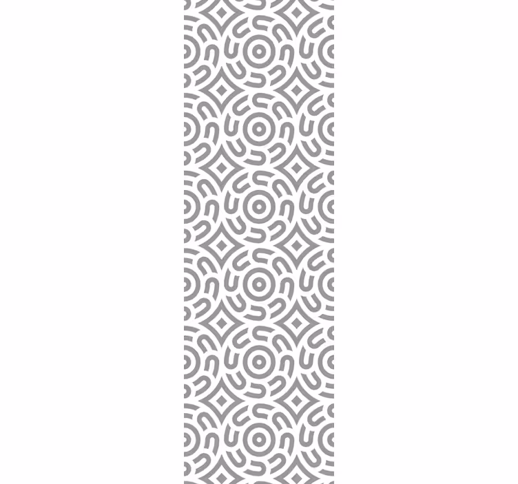 Rulou geam cantină spirale geometrice - TenStickers
