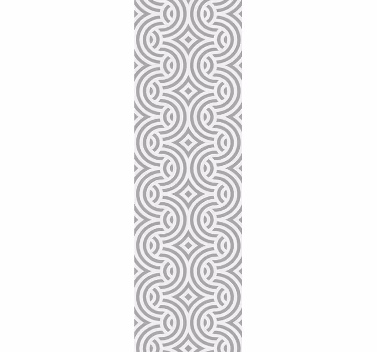 Rulou geam cantină modele spiralate geometrice - TenStickers