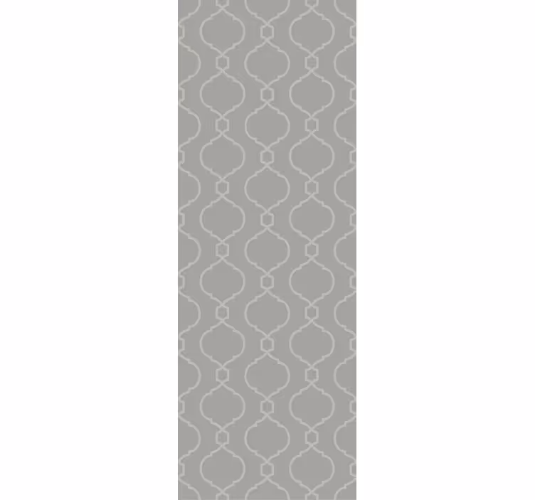 Rulou geam cantină model geometric gri hamptons - TenStickers