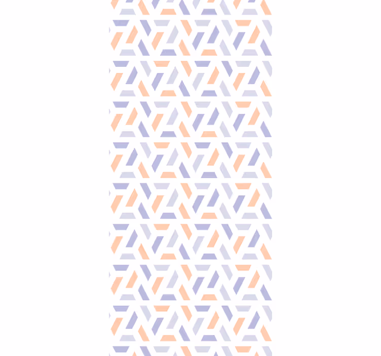Rulou geam cantină linii geometrice stil nordic - TenStickers