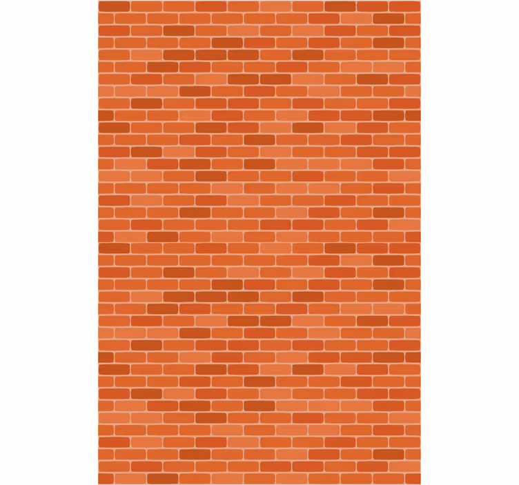 Rulou geam cantină suprafață texturată cărămidă - TenStickers
