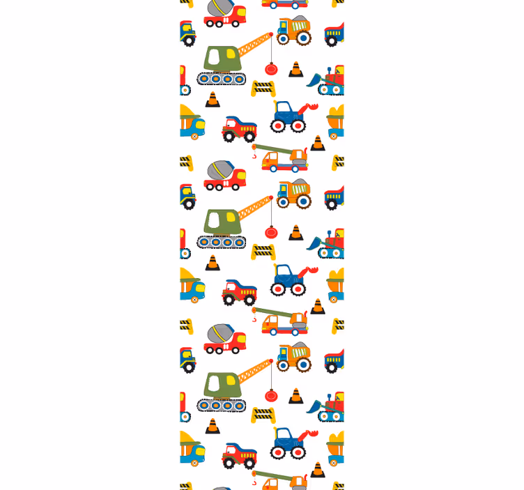 Rulou geam pentru copii bucuria construcției - TenStickers