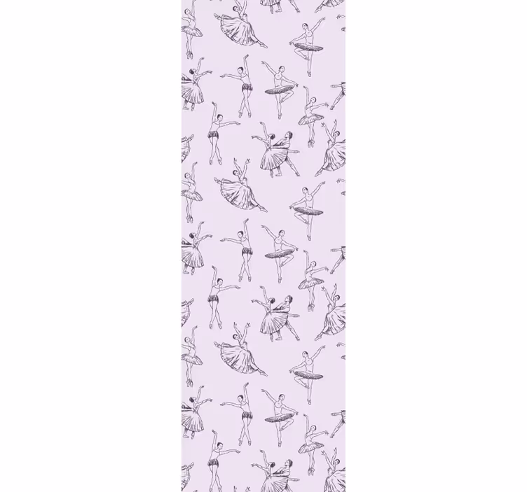Rulou geam pentru copii balet - TenStickers