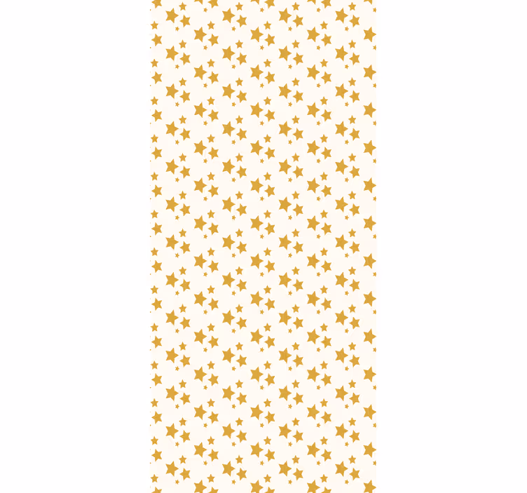 Rulou geam pentru copii stele aurii dezordonate - TenStickers