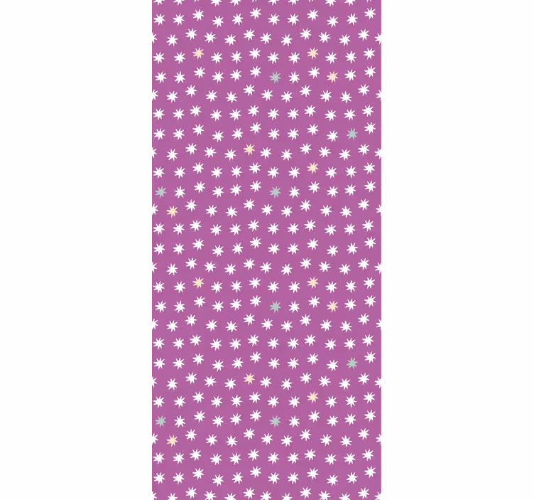 Rulou geam pentru copii stele albe pentru copii - TenStickers
