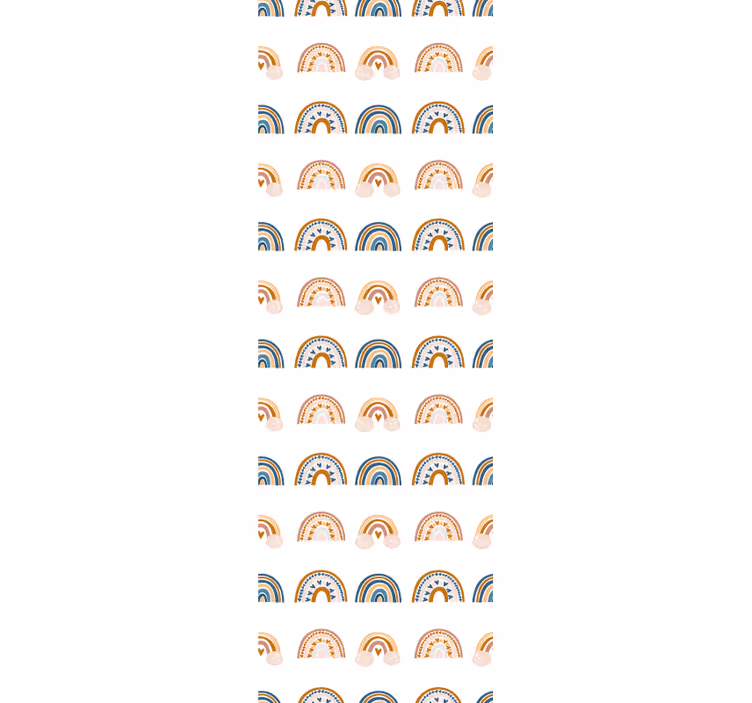 Rulou geam pentru copii curcubeie de toamnă - TenStickers