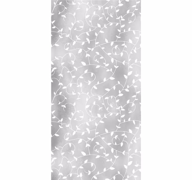 Rulou geam birou ramuri argintii - TenStickers