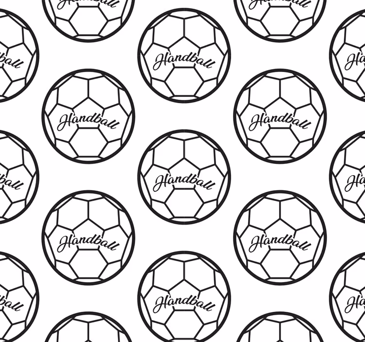 Rulou geam tineret model handbal - TenStickers