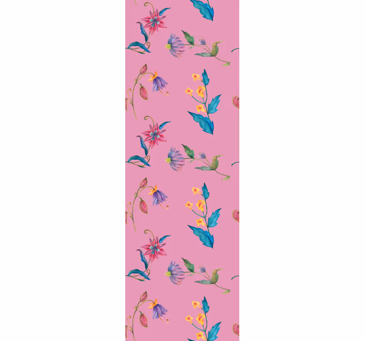 Rulou geam tineret decor eclectic grădină desenată - TenStickers