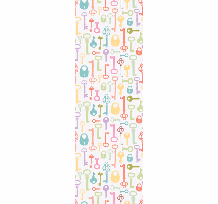 Rulou geam tineret chei colorate - TenStickers