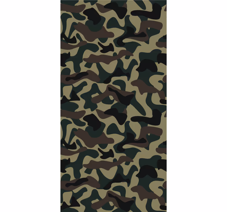 Rulou geam tineret model militar - TenStickers