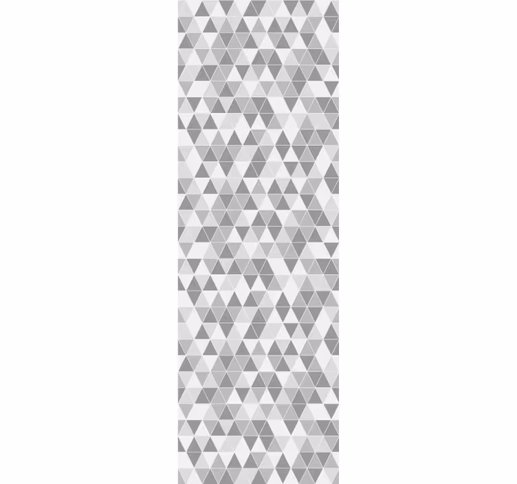 Rulou geam modern variație de nuanțe gri minimaliste - TenStickers