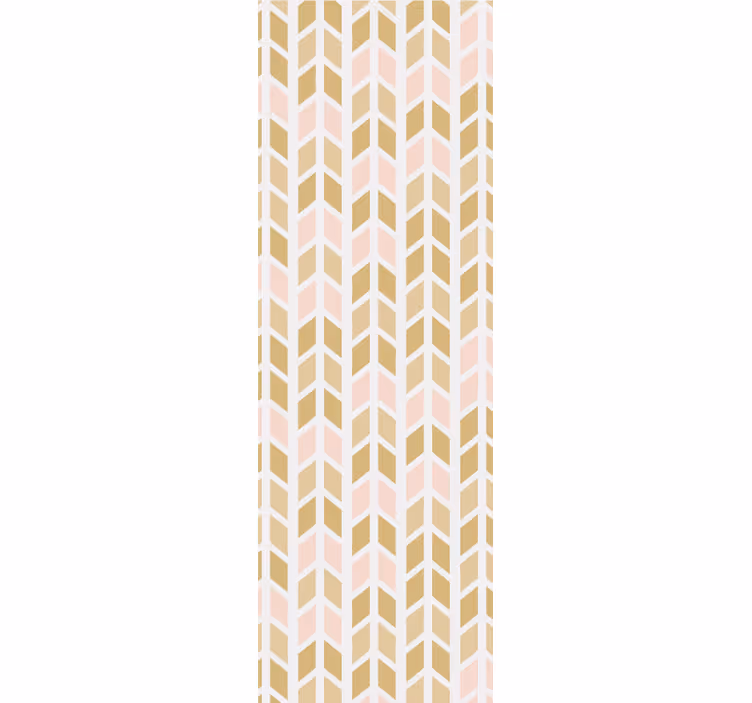 Rulou geam modern cu motive simbolice colorate - TenStickers