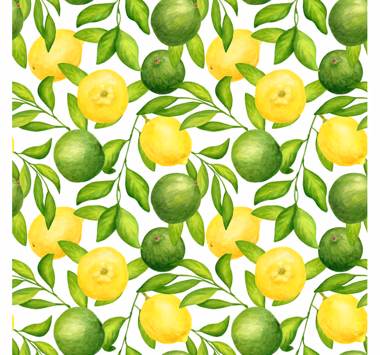 Rulou geam salon lămâi și lime - TenStickers