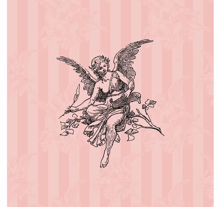Rulou geam salon design artistic toile de jouy - TenStickers