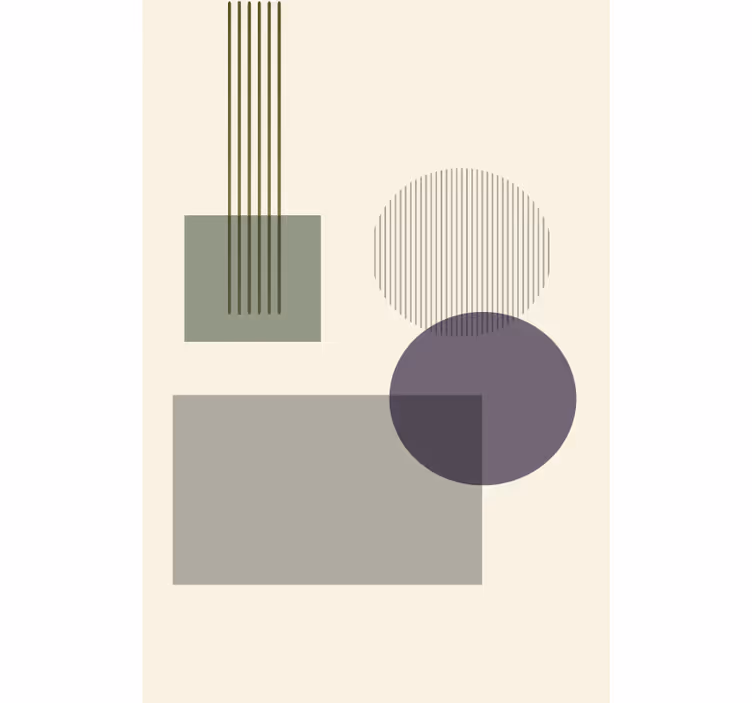Rulou geam salon forme geometrice moi - TenStickers