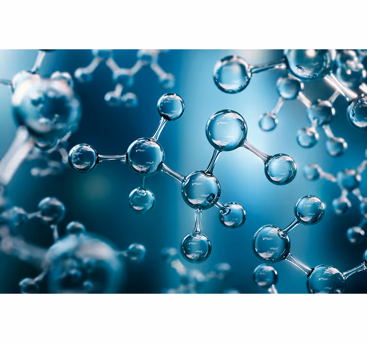 Rulou geam salon efect 3d molecule atomice - TenStickers