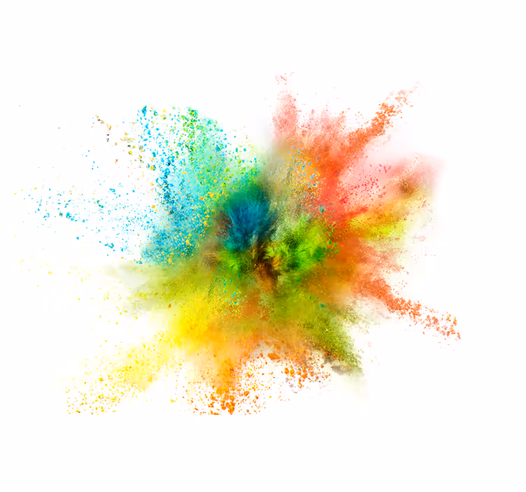 Rulou geam salon efect stropi explozivi - TenStickers