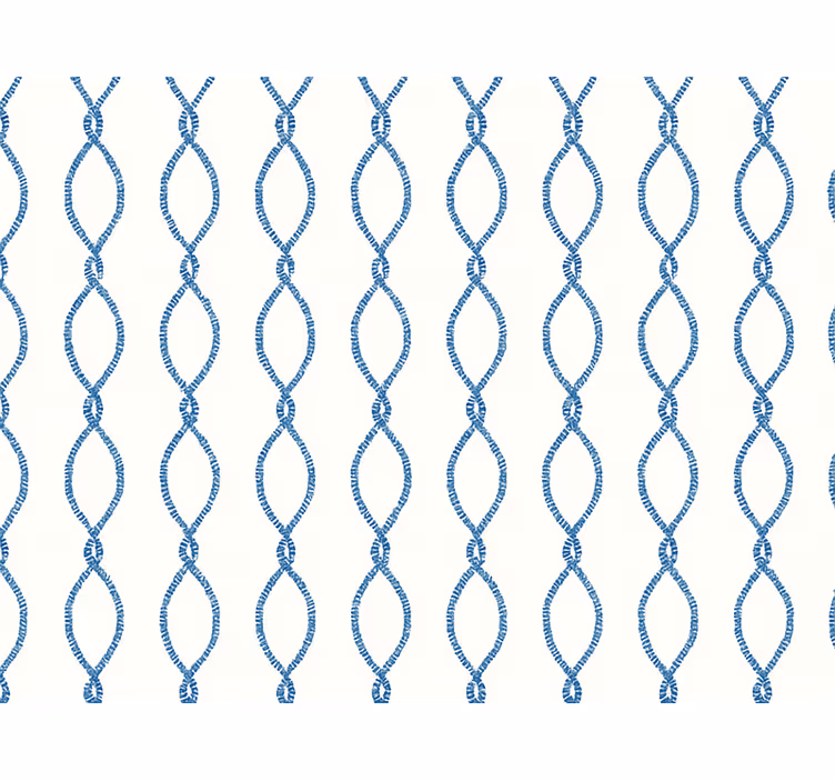 Rulou geam modern design albastru elegant - TenStickers