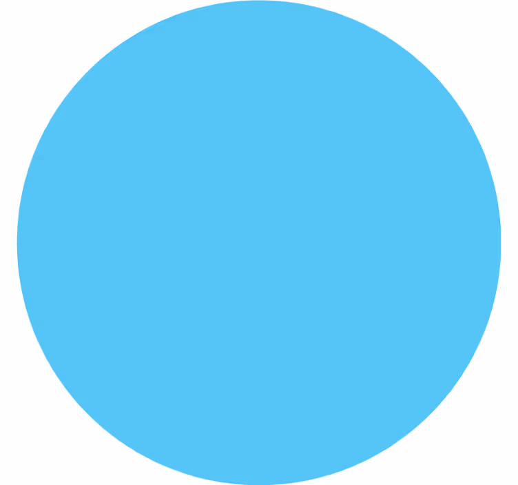 Rulou geam albastru albastru - TenStickers