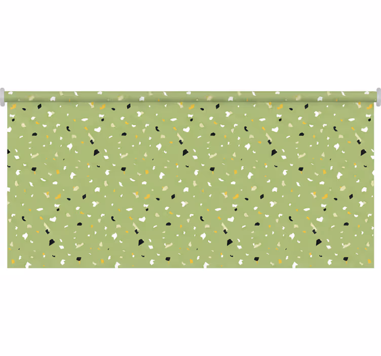 Rulou geam verde terrazzo verde - TenStickers