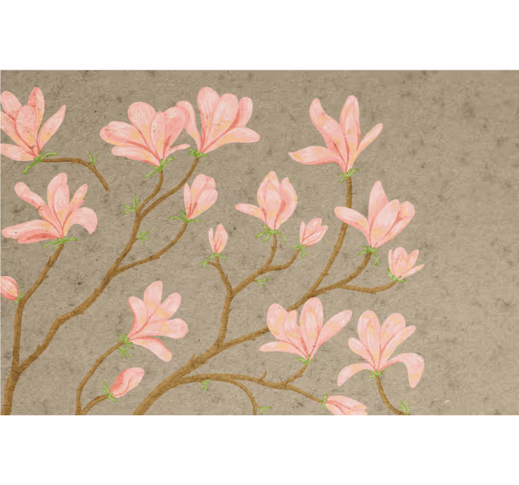 Rulou geam salon stil vintage magnolia - TenStickers