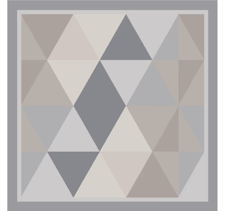 Rulou geam gri triunghiuri pantone gri - TenStickers
