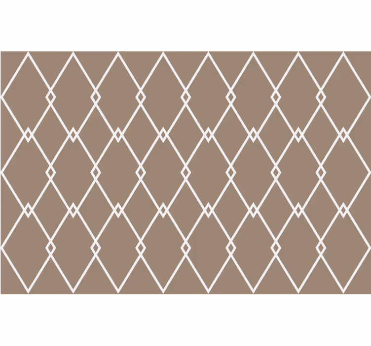 Rulou geam bej stil geometric pentru bucătărie - TenStickers