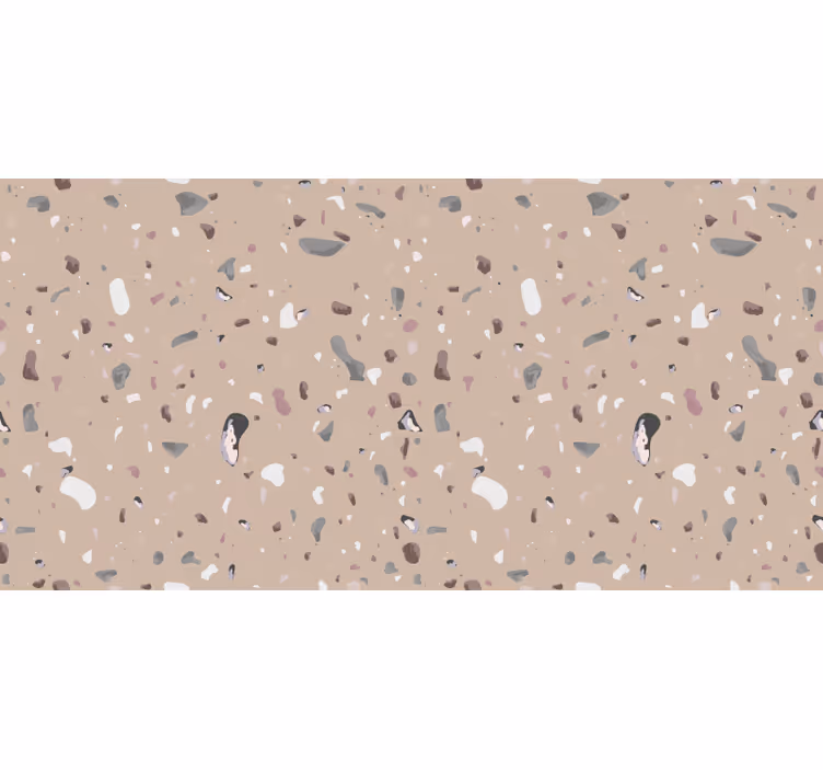 Rulou geam bej terrazzo bej - TenStickers