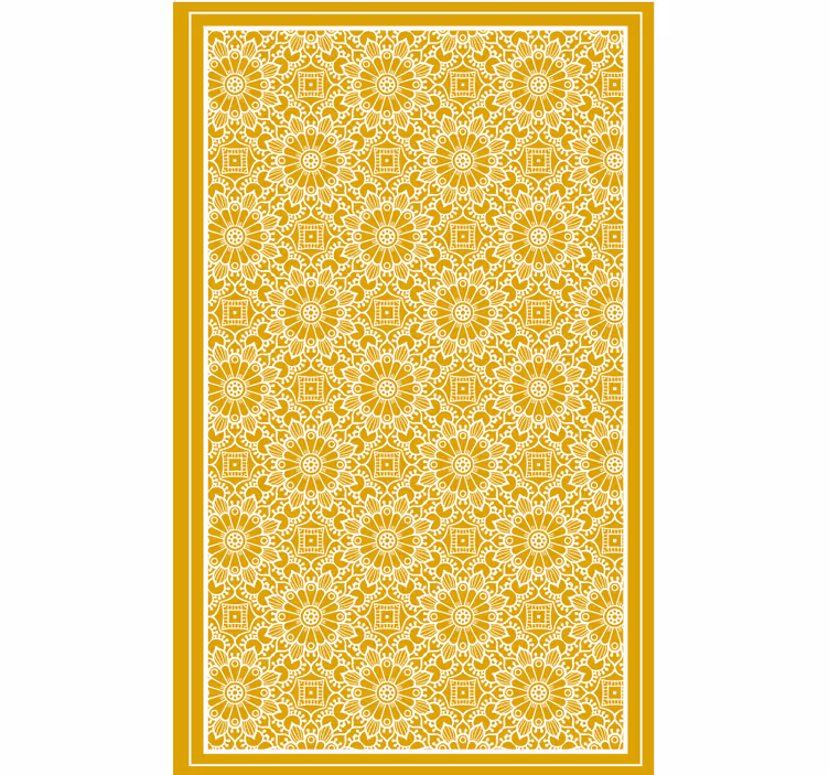 Rulou geam cameră formă vintage galbenă - TenStickers