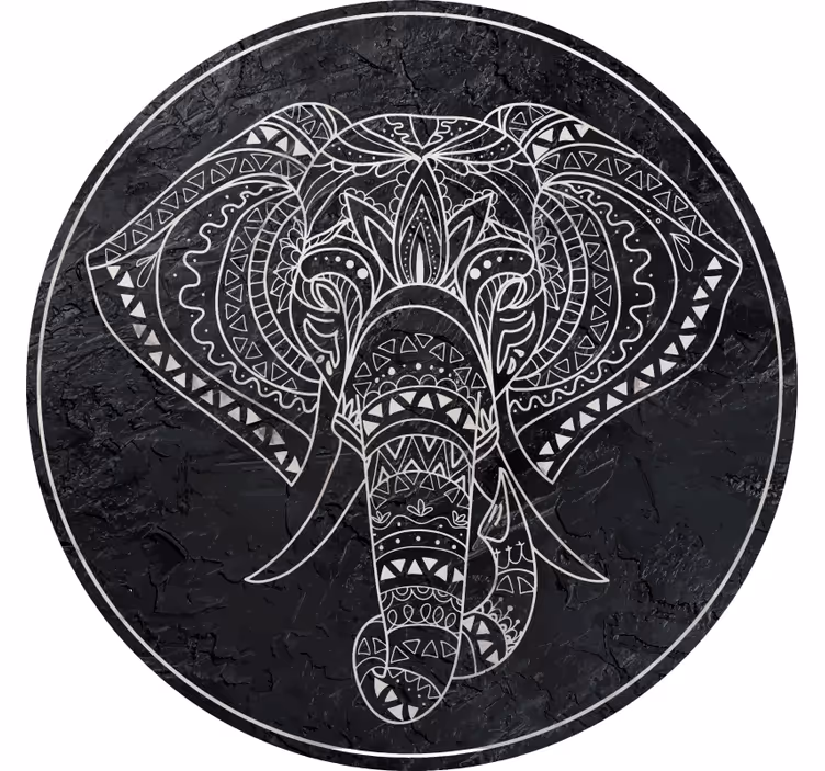 Rulou geam cameră textură marmură elefant - TenStickers