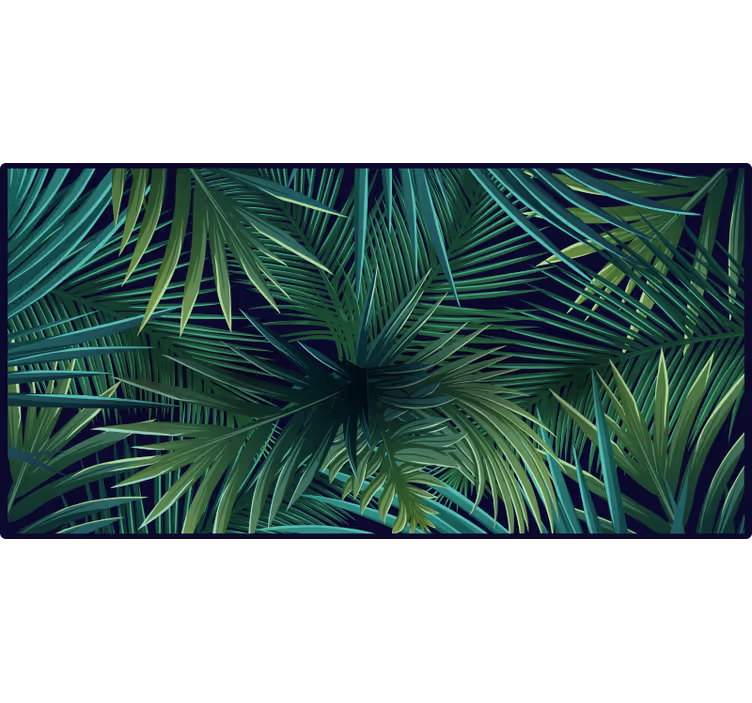 Rulou geam cameră frunze monstera intense - TenStickers