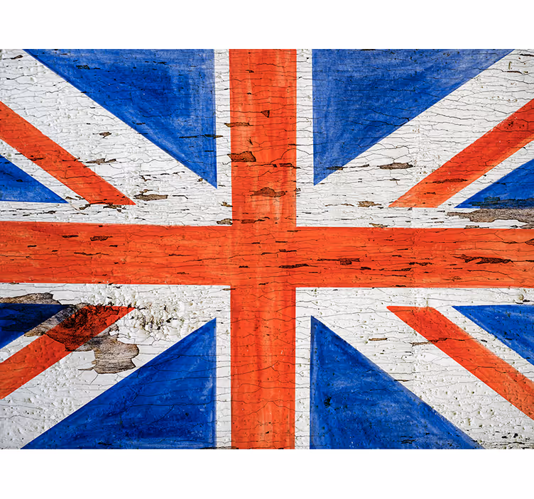 Rulou geam cameră stil urban steagul uk - TenStickers