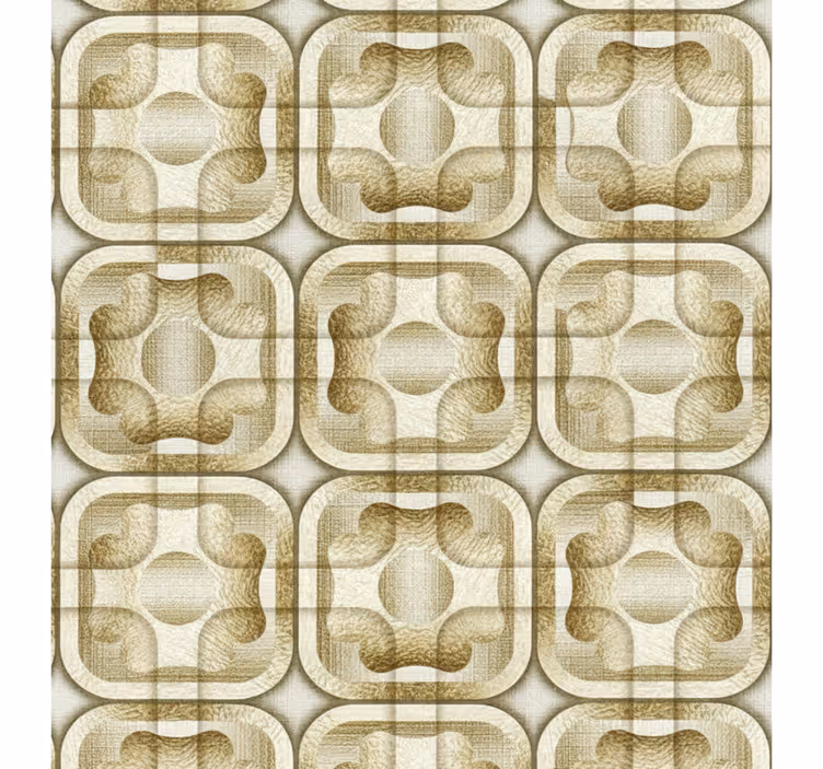 Rulou geam vintage cu model retro - TenStickers
