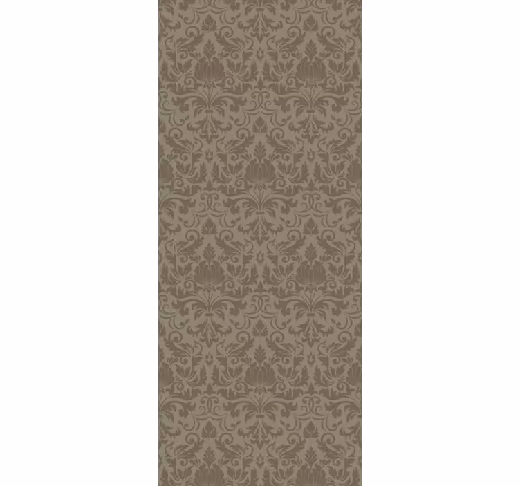 Rulou geam vintage cu detalii florale elegante - TenStickers