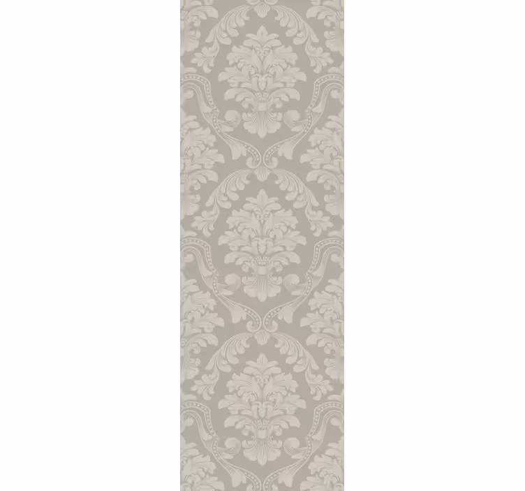 Rulou geam vintage cu detalii elegante din frunze - TenStickers