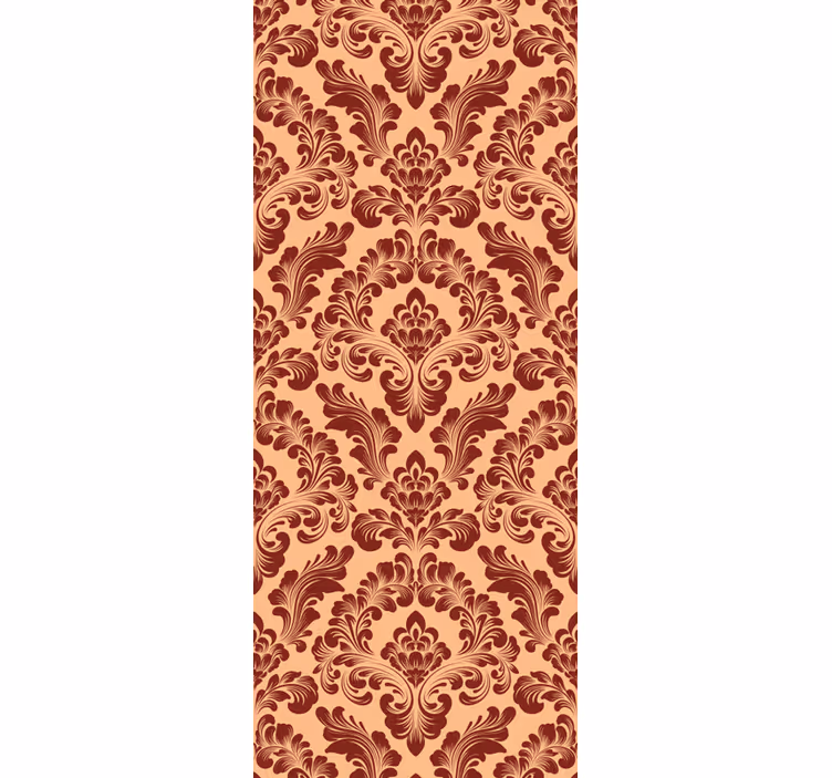 Rulou geam vintage stil vintage ornamentat - TenStickers