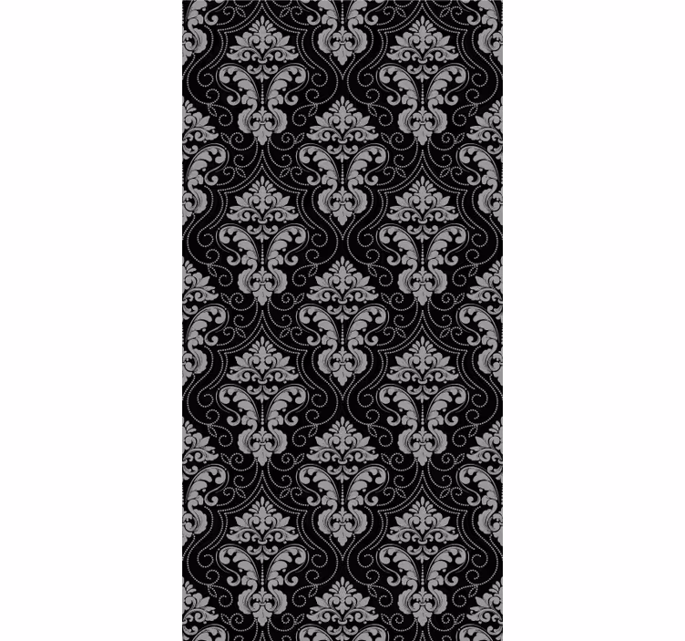 Rulou geam vintage stil baroc elegant - TenStickers