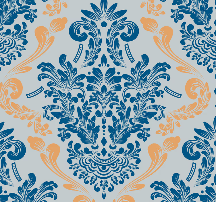 Rulou geam vintage stil baroc - TenStickers