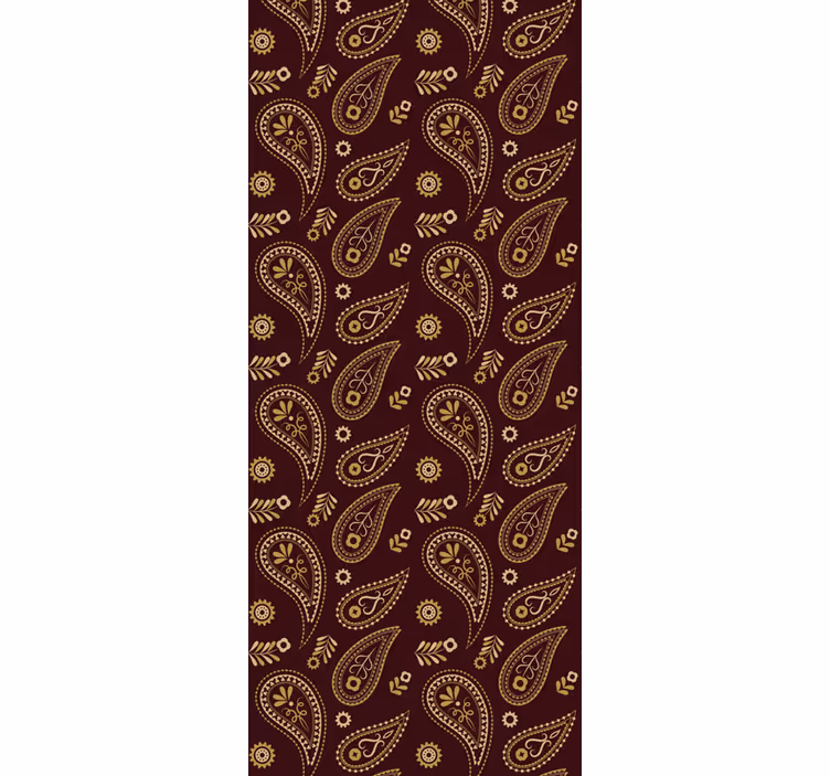 Rulou geam vintage cu model indian clasic - TenStickers