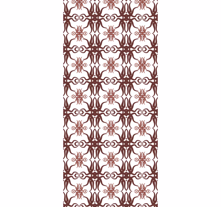 Rulou geam vintage design original stil damasc - TenStickers